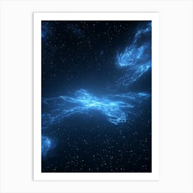 Space Nebula Art Print