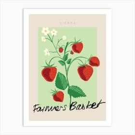 Vienna Farmer S Basket Art Print