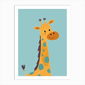 Giraffe 51 Art Print