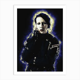 Spirit Marilyn Manson Art Print