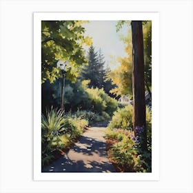 Path In The Woods 5 Art Print