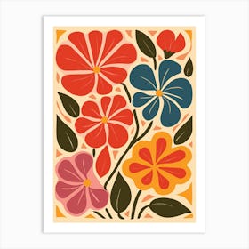 Floral Print 11 Art Print