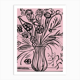 Flower Vase Art Print