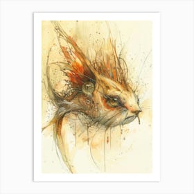 Cat'S Head 1 Art Print