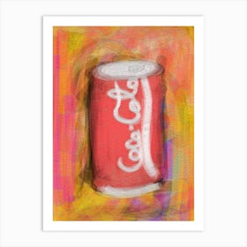 Coca Cola Can Art Print