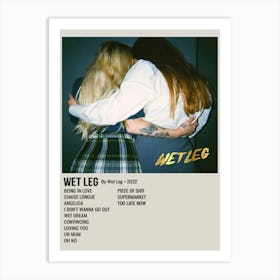 WET LEG By Wet Leg. 2022 Poster Art Print