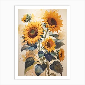 Sunflowers Art Print