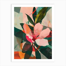 Abstract Flower 22 Art Print