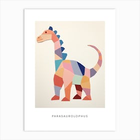 Nursery Dinosaur Art Parasaurolophus 2 Poster Art Print