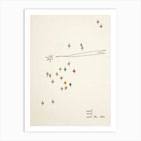 Count The Stars 2 Art Print