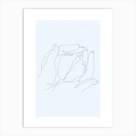 Baby'S Feet Kids and Nursery 1 Art Print