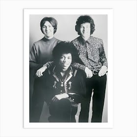 Jimi Hendrix Experience Art Print