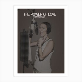 The Power Of Love Celine Dion Jennifer Rush Art Print