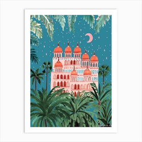 Starry Night Jaipur Art Print