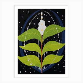 Lily Of The Valley 2 Hilma Af Klint Inspired Flower Illustration Art Print