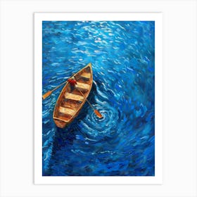 Boat In The Water 5 Art Print