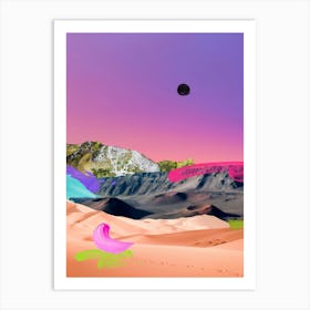 Desert Sunset Art Print