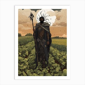 Lord Of The Fields Art Print