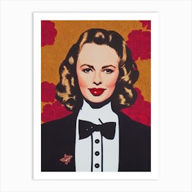 Sandy Dennis Illustration Movies Art Print