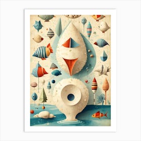 Fish In The Sea Art Print