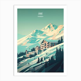 Poster Of Are   Sweden Art Print