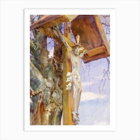 Tyrolese Crucifix (1914), John Singer Sargent Art Print