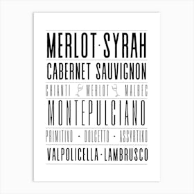 Merlot Syrah 1 Poster