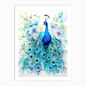 Peacock 4 Art Print