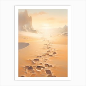 Desert Landscape 4 Art Print