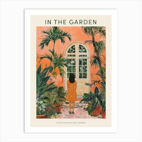 In The Garden Poster Vizcaya Museum And Gardens Usa 3 Art Print