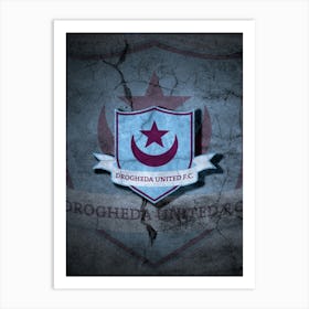 Drogheda United F Art Print