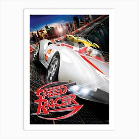 Speed Racer Movie Emile Hirsch Christina Ricci Matthew Fox Art Print