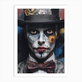 Top Hat Art Print