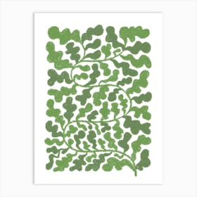 Wild Greens Art Print