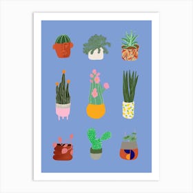 My Plant Collection Art Print