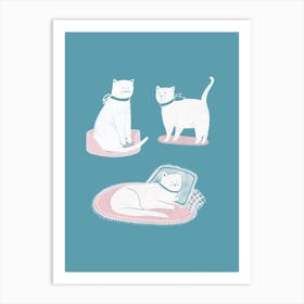 Cats Art Print