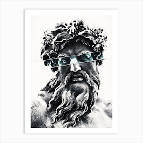 Zeus The King Of Gods Art Print