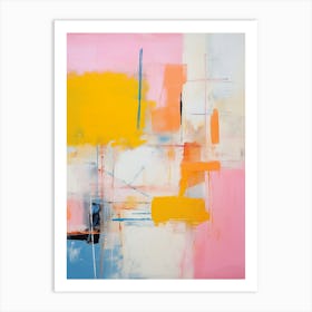 Colorful Abstract Painting Art Print