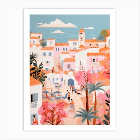 Sousse Tunisia 3 Illustration Art Print