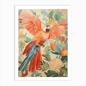 Macaw 1 Detailed Bird Painting Art Print