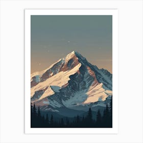 Mountain Landscape 1 Art Print