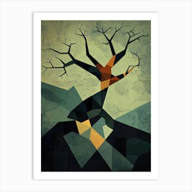 Abstract Tree Art Print