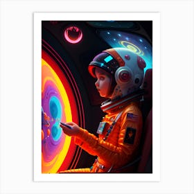 Space Odyssey Art Print