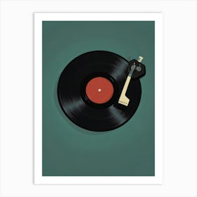 Vinyl Record 10 Art Print