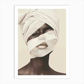 Portrait Of A Woman 101 Art Print