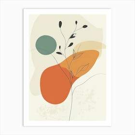 Abstract Flower 45 Art Print