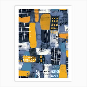 Abstract Cityscape 4 Art Print