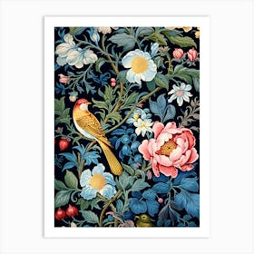 Floral Wallpaper Art Print