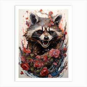 Raccoon 2 Art Print