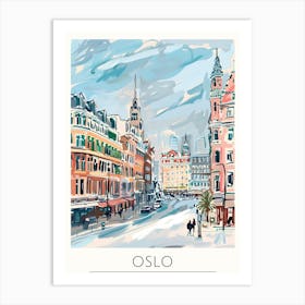 Oslo City 1 Art Print